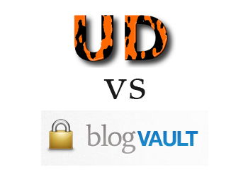 Comparing blogVault vs UpdraftPlus