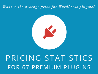 Pricing statistics for premium WordPress plugins